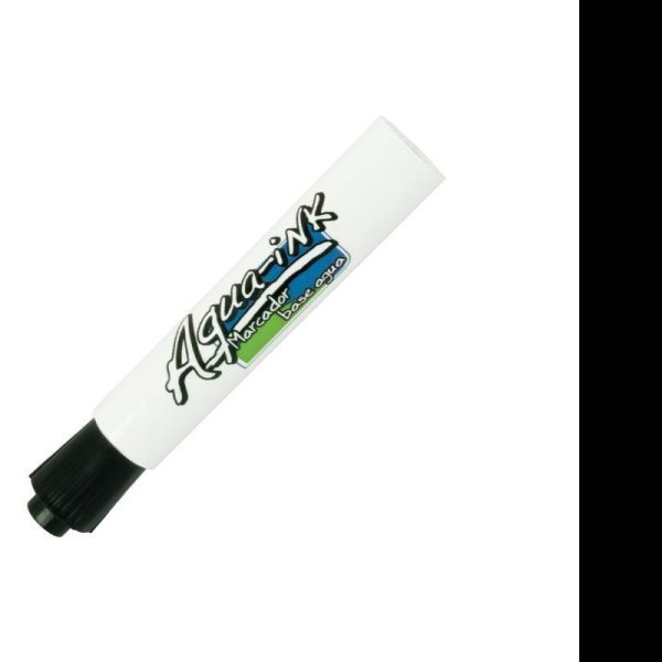 MARCADOR AGUA GRUESO AQUA INK AMAC-12N NEGRO PZA